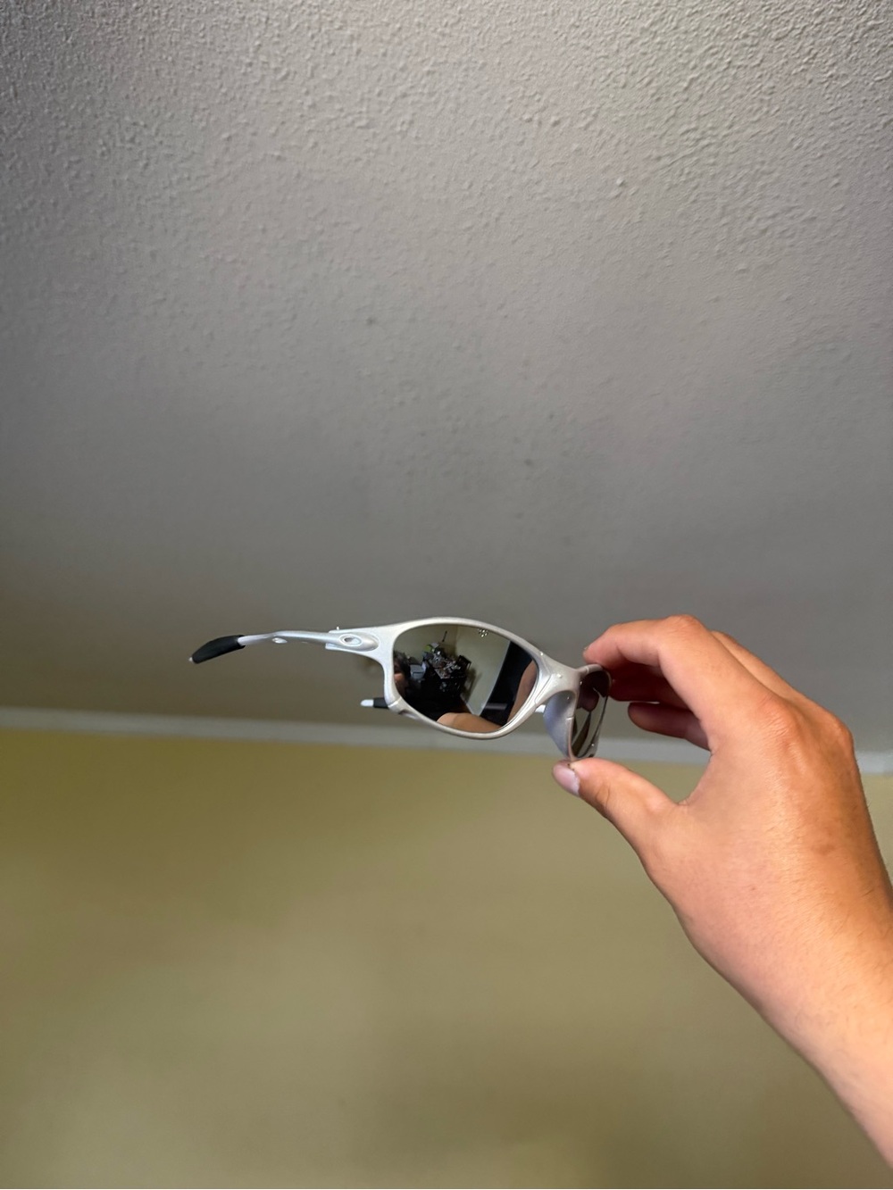 Oaks o sunglasses Silver Mirrored Lens Women's Sunglasses